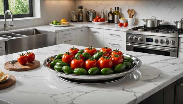 Un plateau tournant motorisé pour une présentation élégante